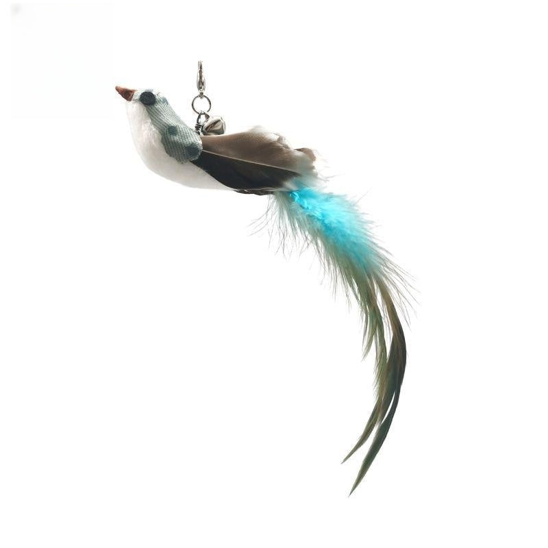 Interaktiv Kattleksak med Fågelsimulering