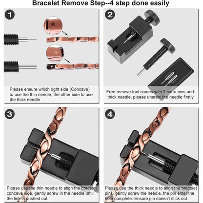 Kopparmagnetarmband – Lindra trötthet och främja blodcirkulationen