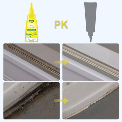 Gel för borttagning av envis mögel