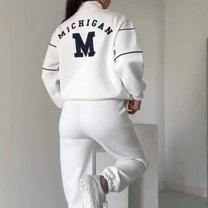 Casual line träningsoverall 2-delat set