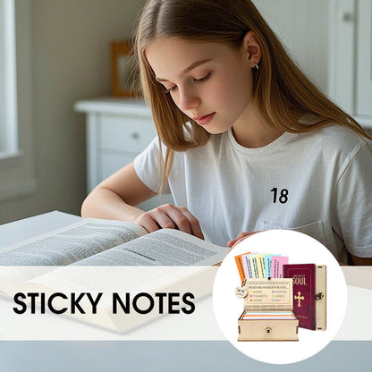 Bibellåda med verskort