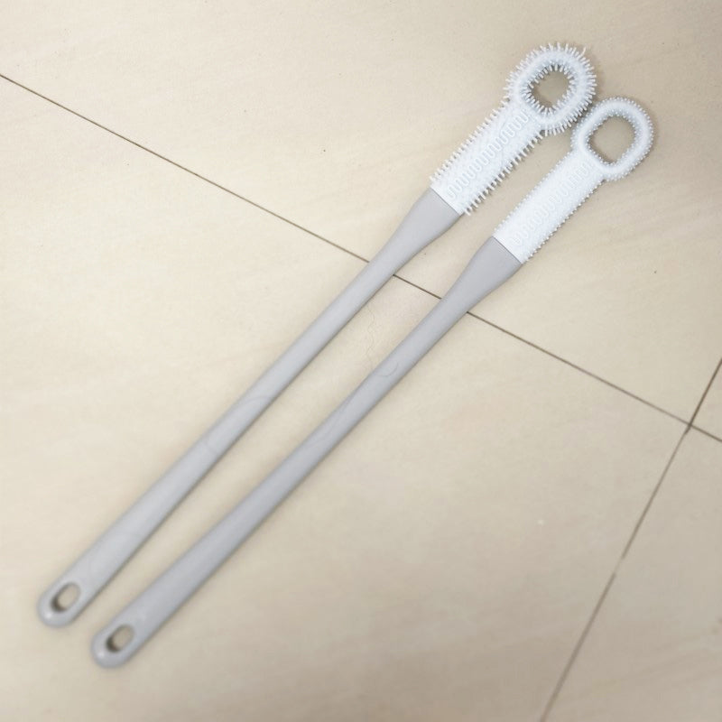 Långskaftad tå- och fotborste