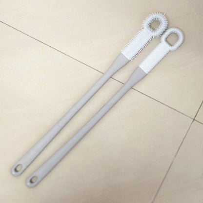 Långskaftad tå- och fotborste