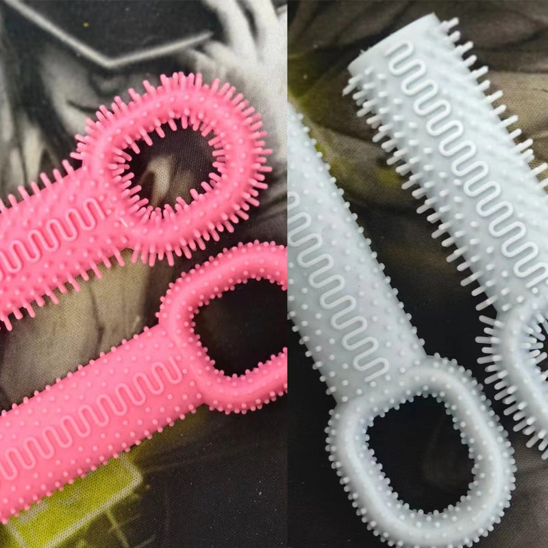 Långskaftad tå- och fotborste