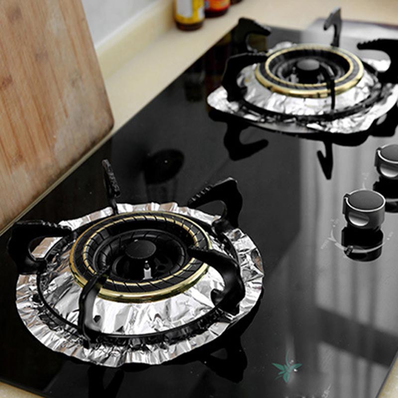 📢📢50% RABATT !! ⏰ Spisskydd i aluminiumfolie – Engångs, fettavvisande och finns i rund eller fyrkantig form