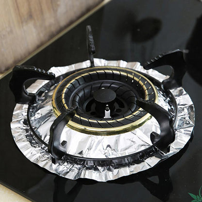 📢📢50% RABATT !! ⏰ Spisskydd i aluminiumfolie – Engångs, fettavvisande och finns i rund eller fyrkantig form