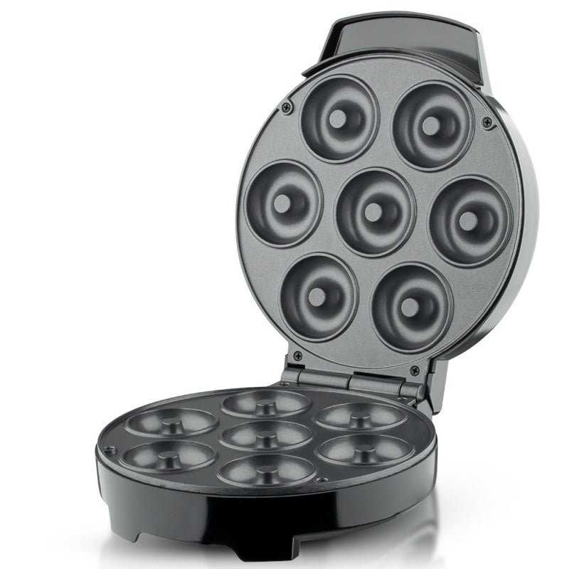 Elektrisk mini-doughnutmaskin med non-stick-yta