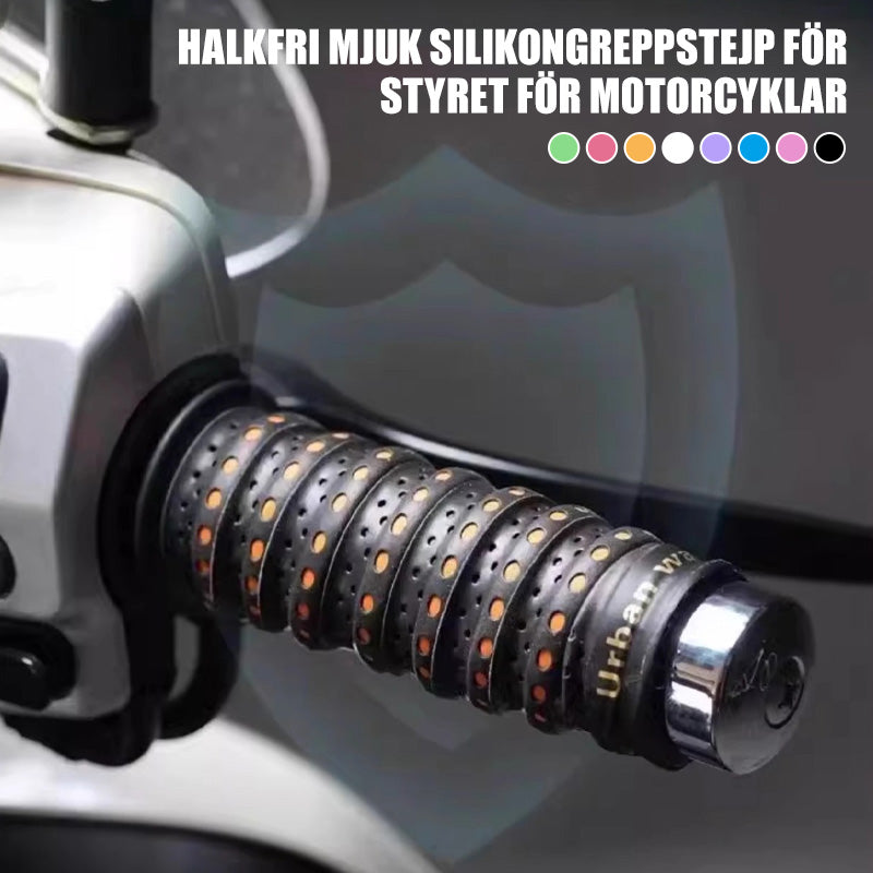 Halkfri Mjuk Silikongreppstejp För Styret För Motorcyklar