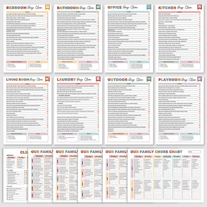 ADHD Städ- och Organisationskit – Sysselschema