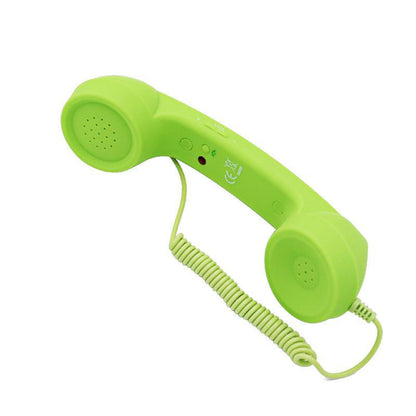 🔥Vintage Retro Telefonhandtag Mobiltelefonmottagare MIC Mikrofon
