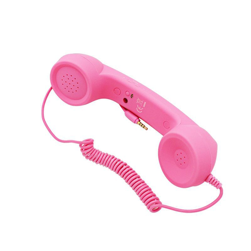 🔥Vintage Retro Telefonhandtag Mobiltelefonmottagare MIC Mikrofon