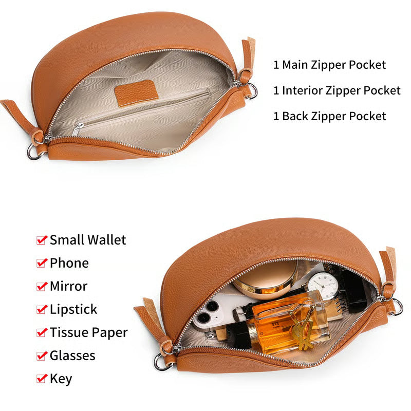 Rymlig Trendig Crossbody-väska