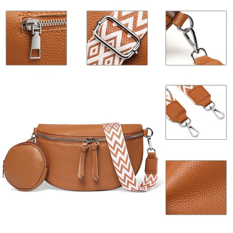 Rymlig Trendig Crossbody-väska