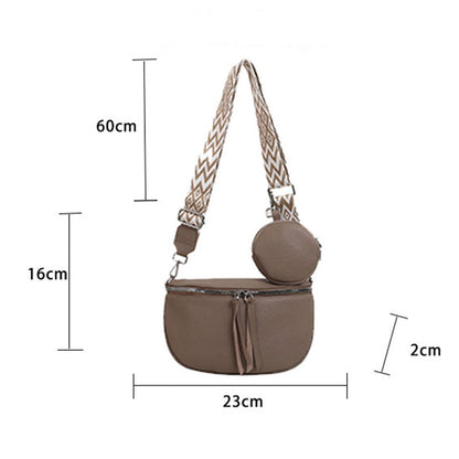 Rymlig Trendig Crossbody-väska