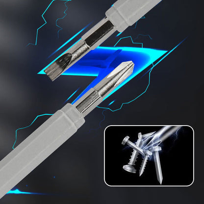 Dubbelanvänd skruvmejselsspänningsprovare med ljusindikator