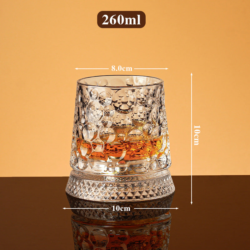 🥛💎Nyårsrea 50% RABATT✨🔥360° roterande whiskyglas