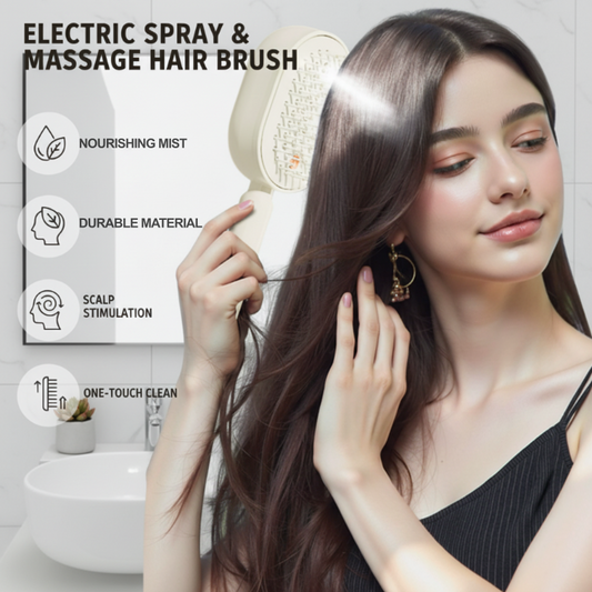 📢📢50% rabatt!! ⏰Elektrisk spraymassagekam✨🔥