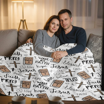 🎁 Begränsad tid 50 % rabatt✨Troinspirerad mysig, ultramjuk pläd | Ultramjuk komfort med inspirerande design🛋️