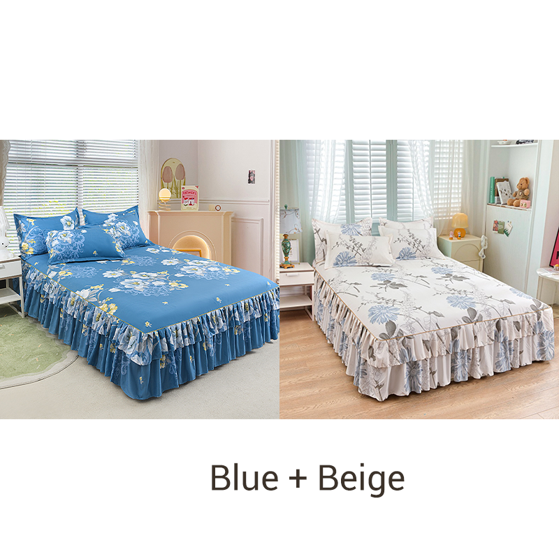 3-delad kjolklänning med volanger🛏️