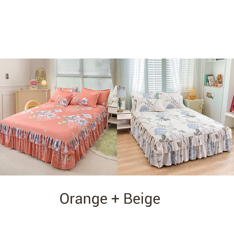3-delad kjolklänning med volanger🛏️