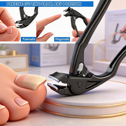🥳HETT REA 2026💅Nagelklippare i rostfritt stål med böjda precisionsblad – Enkel för tjocka naglar och seniorer! ✂️✨