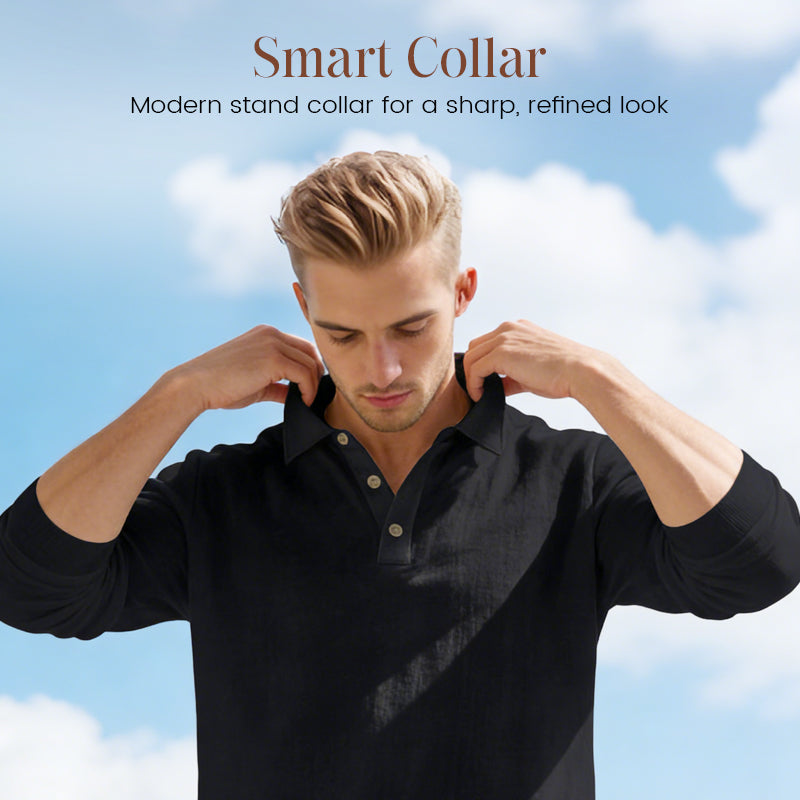 👕 50% OFF NOW! 🌿 Men's Linen Blend 2-Piece Casual Set – Breathable, Lightweight & Perfect for Summer Days ☀️