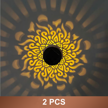 📢📢50% RABATT !!!⏰Soldriven Mandala-projektorlampa