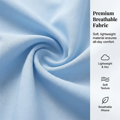 🔥Tidsbegränsat erbjudande - Överdimensionerad miniklänning för kvinnor med knappslå och volanger i nederkanten