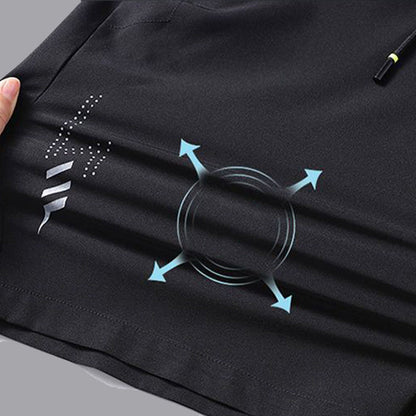 🩳 50% RABATT! 🔥 3er-Pack kühlende Sportshorts – Luftige & schnell troc – duchro