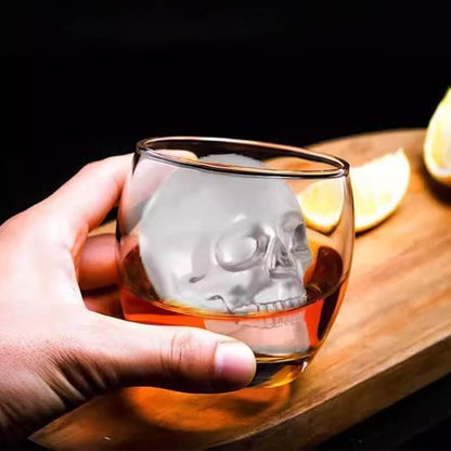 🧊 50% RABATT! ✨ Dödskalleformad silikonisform – För cocktails, fester och kreativa godsaker 🍹