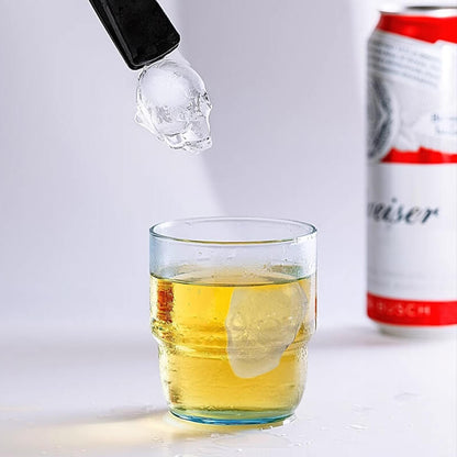 🧊 50% RABATT! ✨ Dödskalleformad silikonisform – För cocktails, fester och kreativa godsaker 🍹