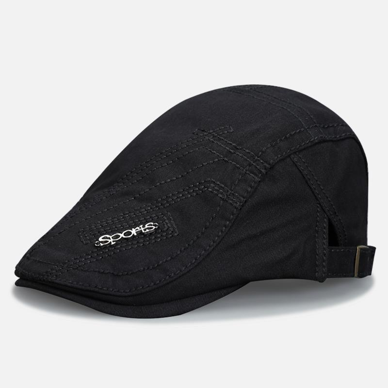 🧢2026 SPECIALREA🍂Klassisk platt keps (Ivy cap) – andningsbar bomull, justerbar & tidlös design 🧢✨