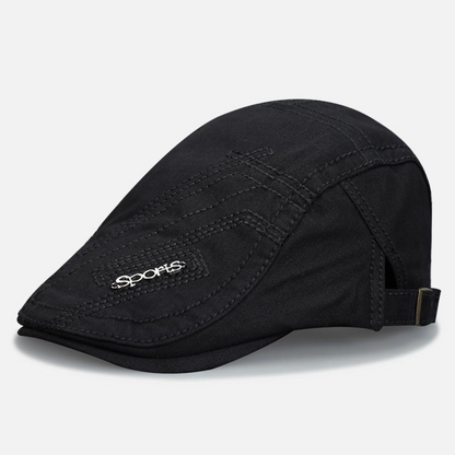 🧢2026 SPECIALREA🍂Klassisk platt keps (Ivy cap) – andningsbar bomull, justerbar & tidlös design 🧢✨