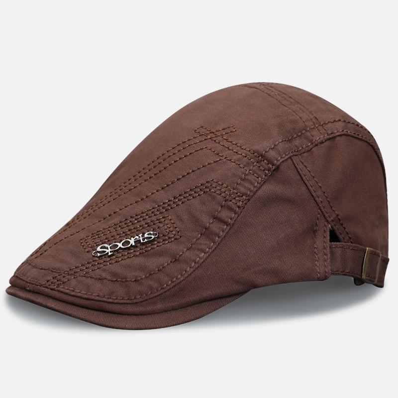 🧢2026 SPECIALREA🍂Klassisk platt keps (Ivy cap) – andningsbar bomull, justerbar & tidlös design 🧢✨