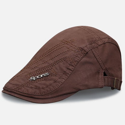 🧢2026 SPECIALREA🍂Klassisk platt keps (Ivy cap) – andningsbar bomull, justerbar & tidlös design 🧢✨