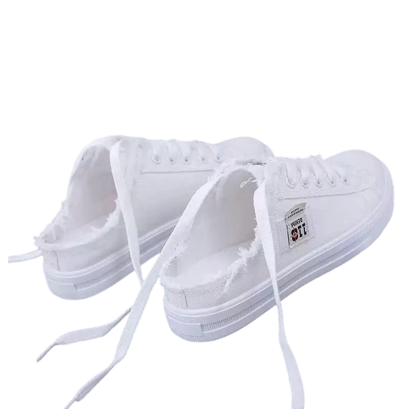 👟 50% RABATT! 👖 Damernas Denim Mule Sneakers – Slip-on Design, Bekväm Sula & Perfekt För En Avslappnad, Trendig Sommarlook ☀️