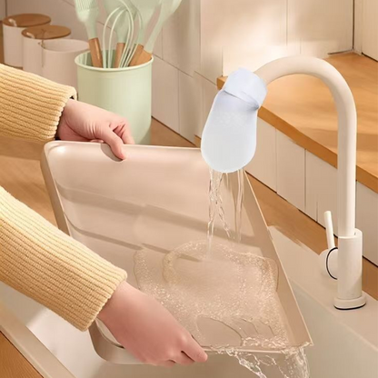 Stänkskyddande köksblandarfilter för borttagning av sediment och rost