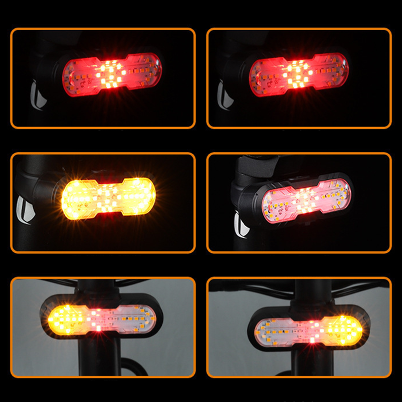 🚨Smart cykelsäkerhetsljus med trådlös fjärrkontroll🚲