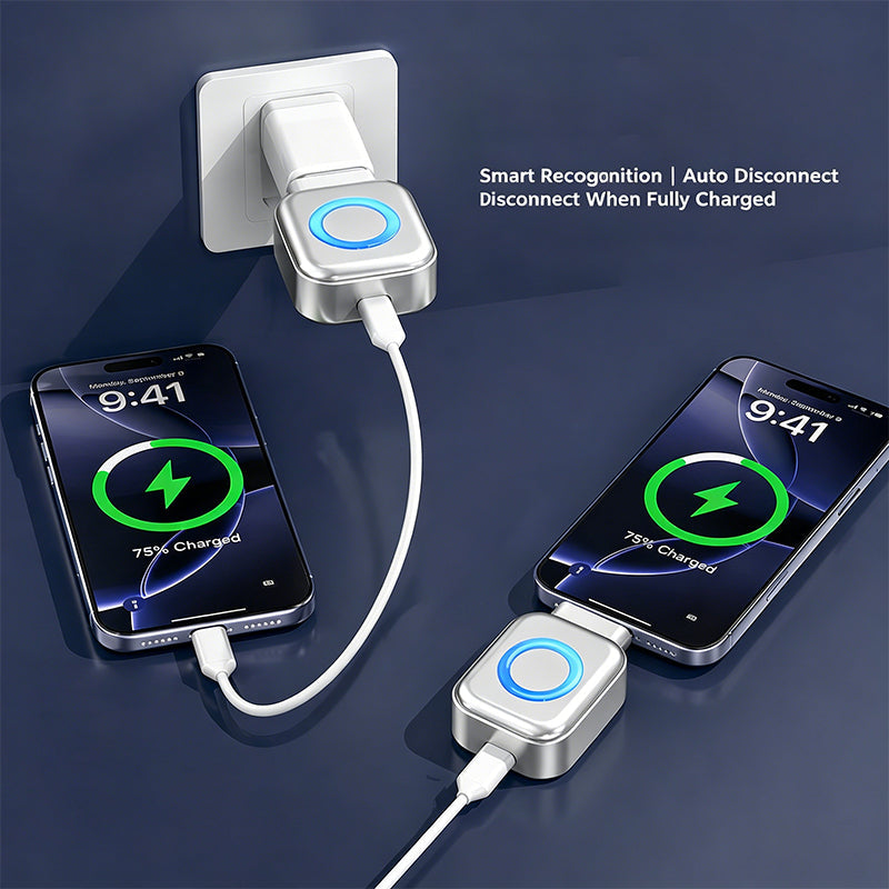 🌞Fräsch in i våren med 50% rabatt!⚡140W supersnabb laddare med AI automatisk avstängning - USB-C PD3.1 - Intelligent batteriskydd - Universal för iPhone, MacBook och surfplattor
