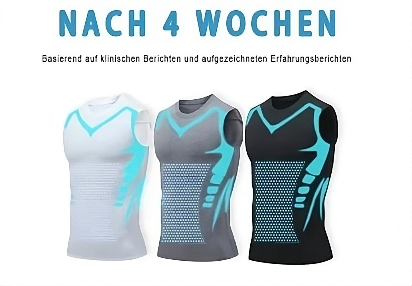 🔥 50% RABATT NU! 💪 Ionic Shaping Väst – Kompression & Kylning – Kroppskonturering & Ärmlös – Osynlig Under Kläder 🕶️