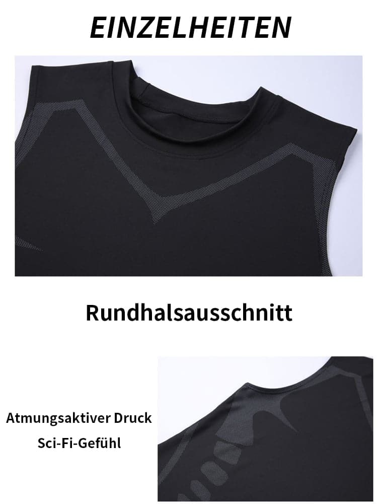 🔥 50% RABATT NU! 💪 Ionic Shaping Väst – Kompression & Kylning – Kroppskonturering & Ärmlös – Osynlig Under Kläder 🕶️