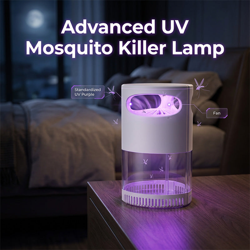 🥳HETT REA 2026🥳💞50 000+ SÅLDA & 50% RABATT! 🦟 UV-myggdödarlampa – tyst, USB, kemikaliefri. 🔇🌙