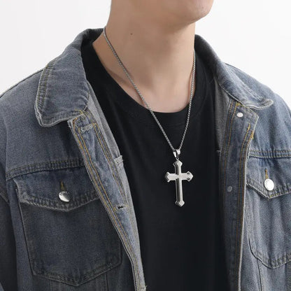 ✝️ Korshalsband med "Förevargs bön" -- Unisex