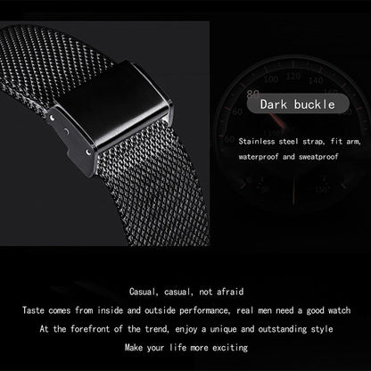 ⌚ 50% RABATT NU! ⚡ Minimalistisk vattentät kvartsklocka för män – Snygg enkel design, exakt tidtagning och daglig vattentät funktion ✨