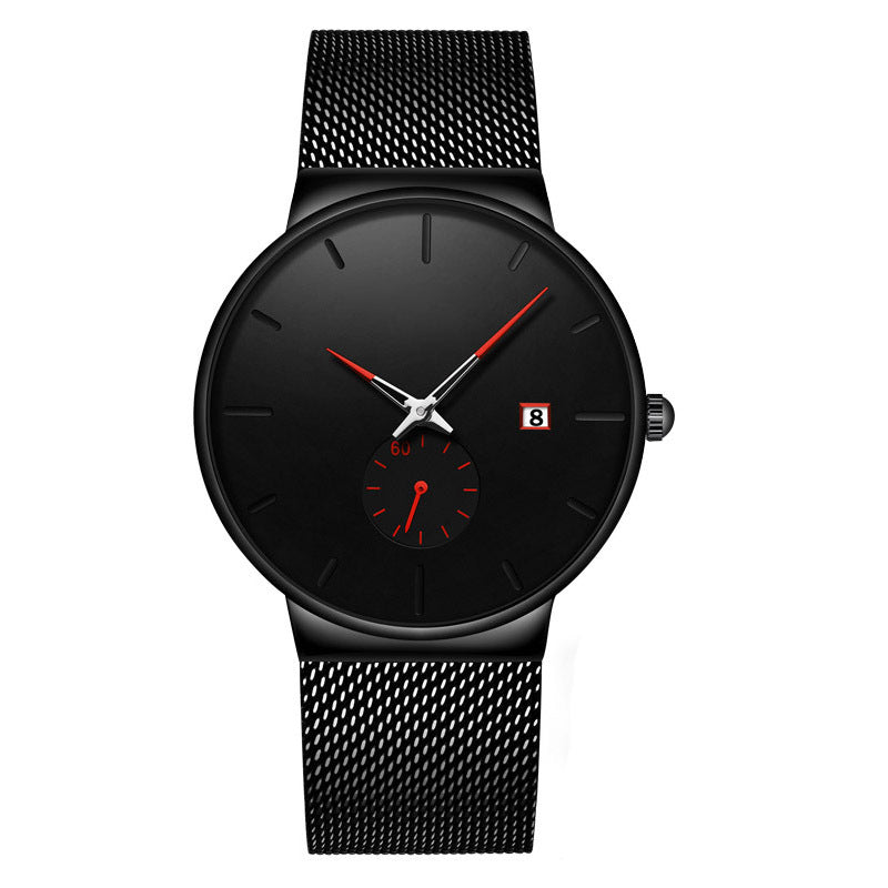 ⌚ 50% RABATT NU! ⚡ Minimalistisk vattentät kvartsklocka för män – Snygg enkel design, exakt tidtagning och daglig vattentät funktion ✨