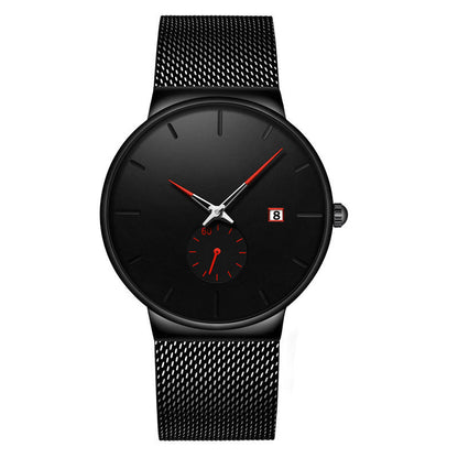 ⌚ 50% RABATT NU! ⚡ Minimalistisk vattentät kvartsklocka för män – Snygg enkel design, exakt tidtagning och daglig vattentät funktion ✨