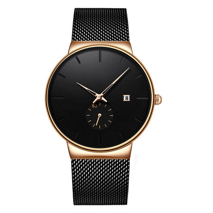 ⌚ 50% RABATT NU! ⚡ Minimalistisk vattentät kvartsklocka för män – Snygg enkel design, exakt tidtagning och daglig vattentät funktion ✨
