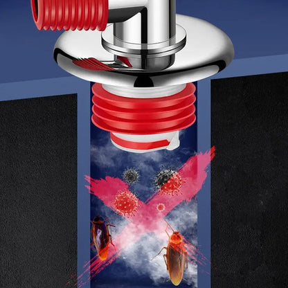 Anti-överflöd Deodorant Tvättmaskin Golvavlopp Adapter