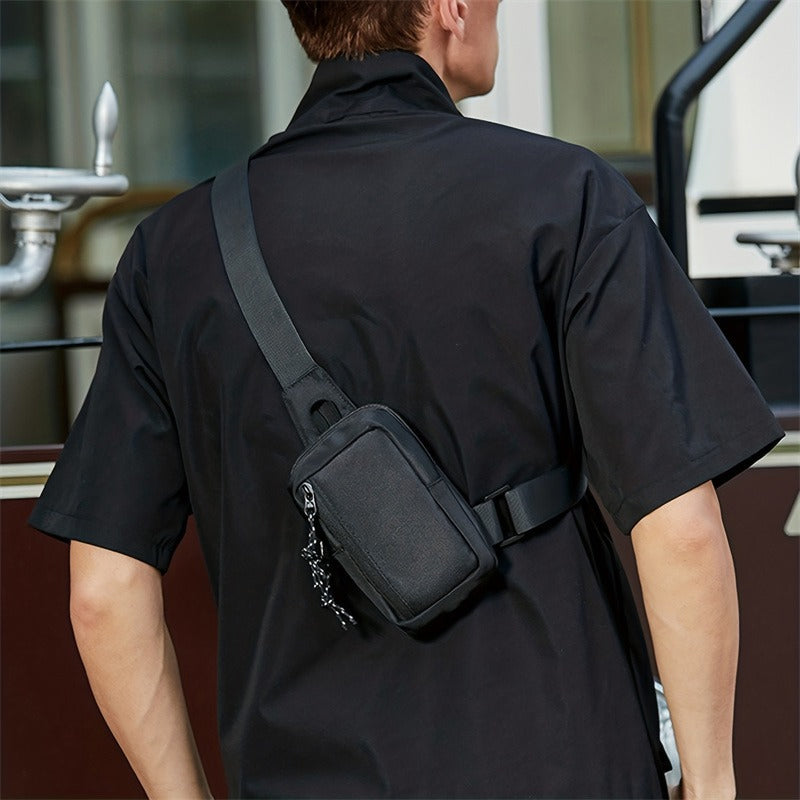 🎒 TIDSBEGRÄNSAT 49% RABATT! 💥 Urban Commuter Sling Bag för män – minimalistisk, vattentålig, lätt ✨