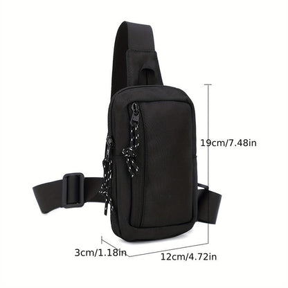 🎒 TIDSBEGRÄNSAT 49% RABATT! 💥 Urban Commuter Sling Bag för män – minimalistisk, vattentålig, lätt ✨